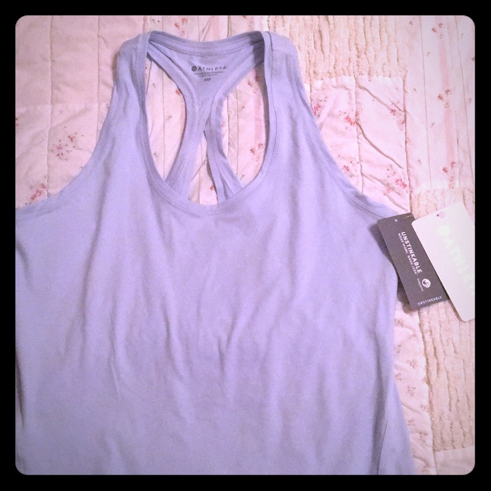 Athleta Limitless Keyhole workout tank top